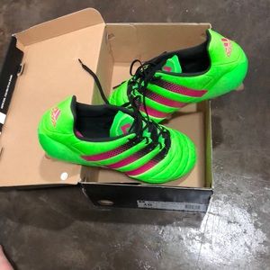 Worn once Adidas Ace 16.1 leather soccer cleats